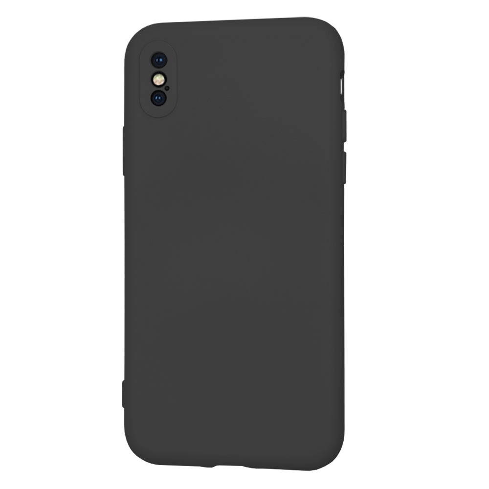 Deksel for Apple iPhone XS / X, Techsuit, SoftFlex, Svart