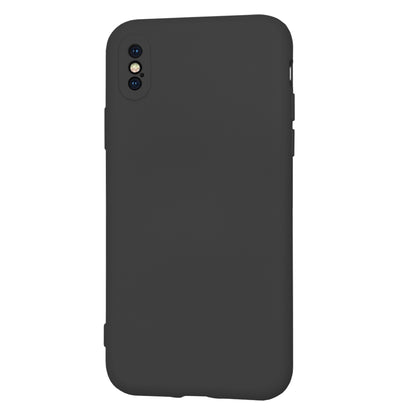 Deksel for Apple iPhone XS / X, Techsuit, SoftFlex, Svart
