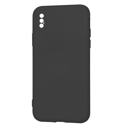 Deksel for Apple iPhone XS / X, Techsuit, SoftFlex, Svart