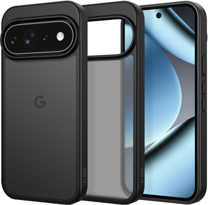 Deksel for Google Pixel 11 Pro XL / 10 Pro XL / 9 Pro XL, Tech-Protect, Magmat, Matt svart