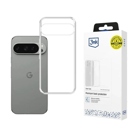 Deksel for Google Pixel 10 Pro / 10, 3MK, Klar, Transparent