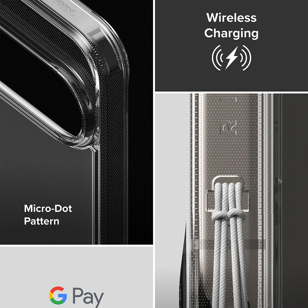 Deksel for Google Pixel 10 Pro / 10, Ringke, Fusion, Frostet Transparent