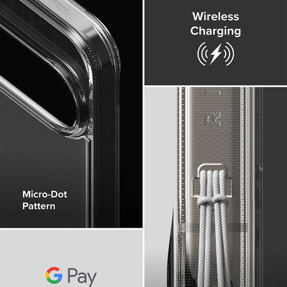 Deksel for Google Pixel 10 Pro / 10, Ringke, Fusion, Frostet Transparent