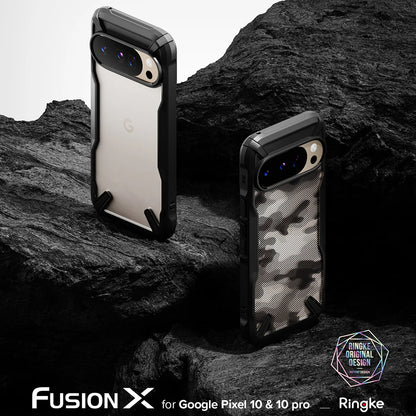 Deksel for Google Pixel 10 Pro / 10, Ringke, Fusion X, Svart