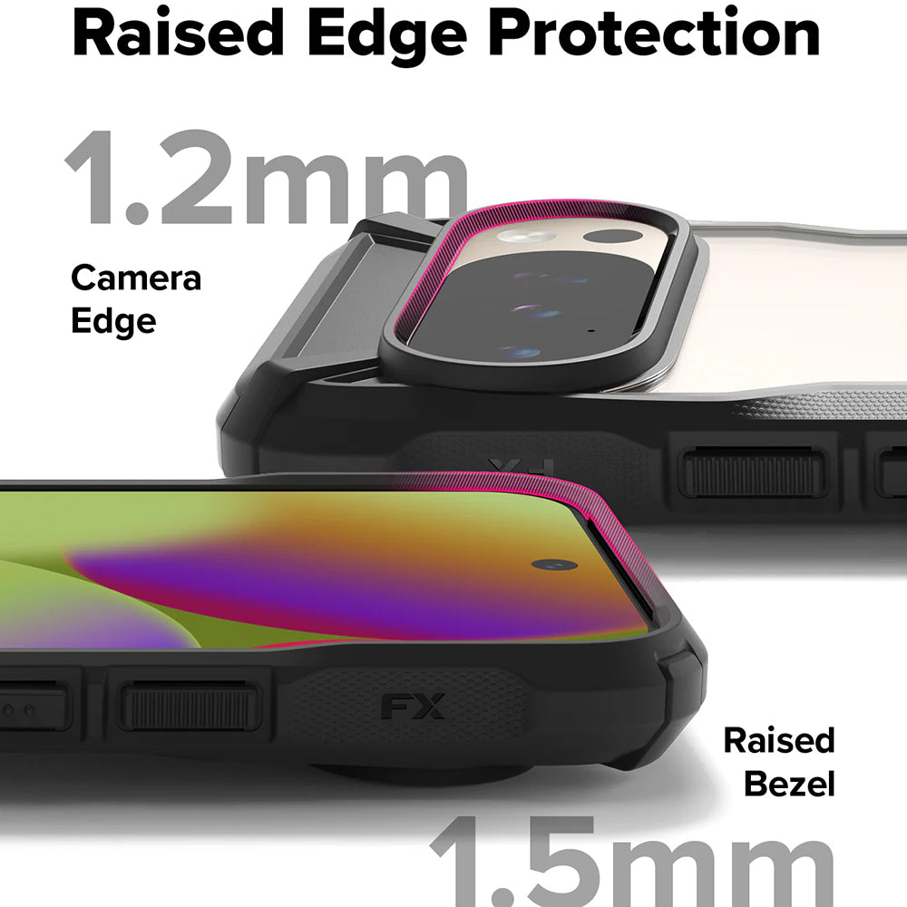 Deksel for Google Pixel 10 Pro / 10, Ringke, Fusion X, Svart