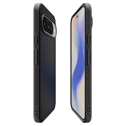 Deksel for Google Pixel 10 Pro / 10, Spigen, Liquid Air, Matt Svart