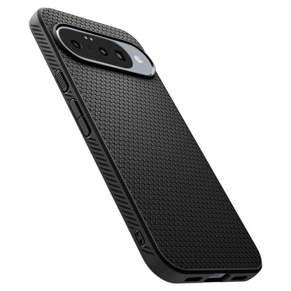 Deksel for Google Pixel 10 Pro / 10, Spigen, Liquid Air, Matt Svart