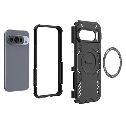 MagSafe-deksel for Google Pixel 10 Pro / 10, Techsuit, ArmorMag, svart