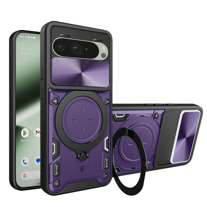 Deksel for Google Pixel 10 Pro / 10, Techsuit, CamGuard Pro, Lilla