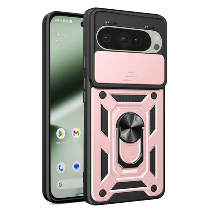 Deksel for Google Pixel 10 Pro / 10, Techsuit, CamShield, Rosa