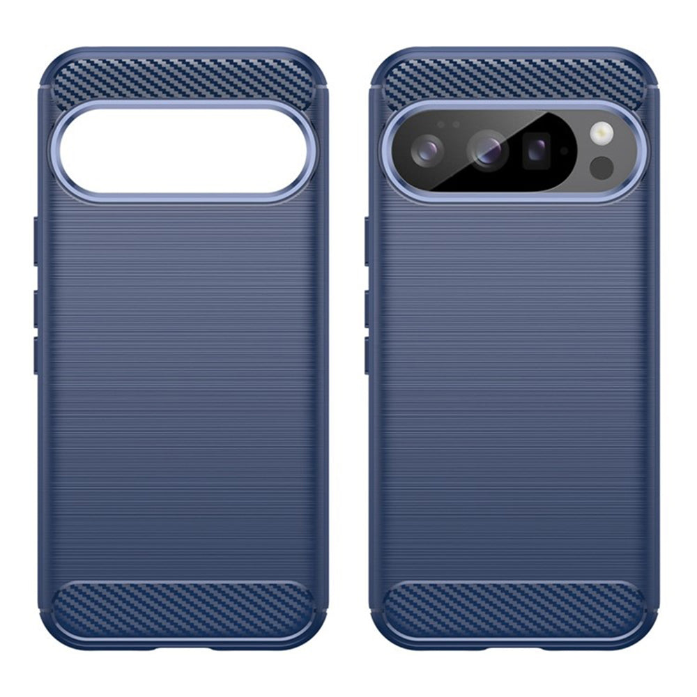 Deksel for Google Pixel 10 Pro / 10, Techsuit, Karbon, Blå