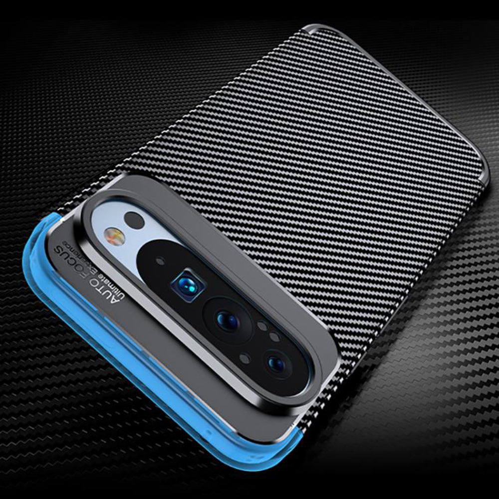 Deksel for Google Pixel 10 Pro / 10, Techsuit, CarbonFiber, Svart