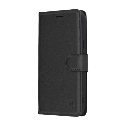 Deksel for Google Pixel 10 Pro / 10, Techsuit, Leather Folio, Svart