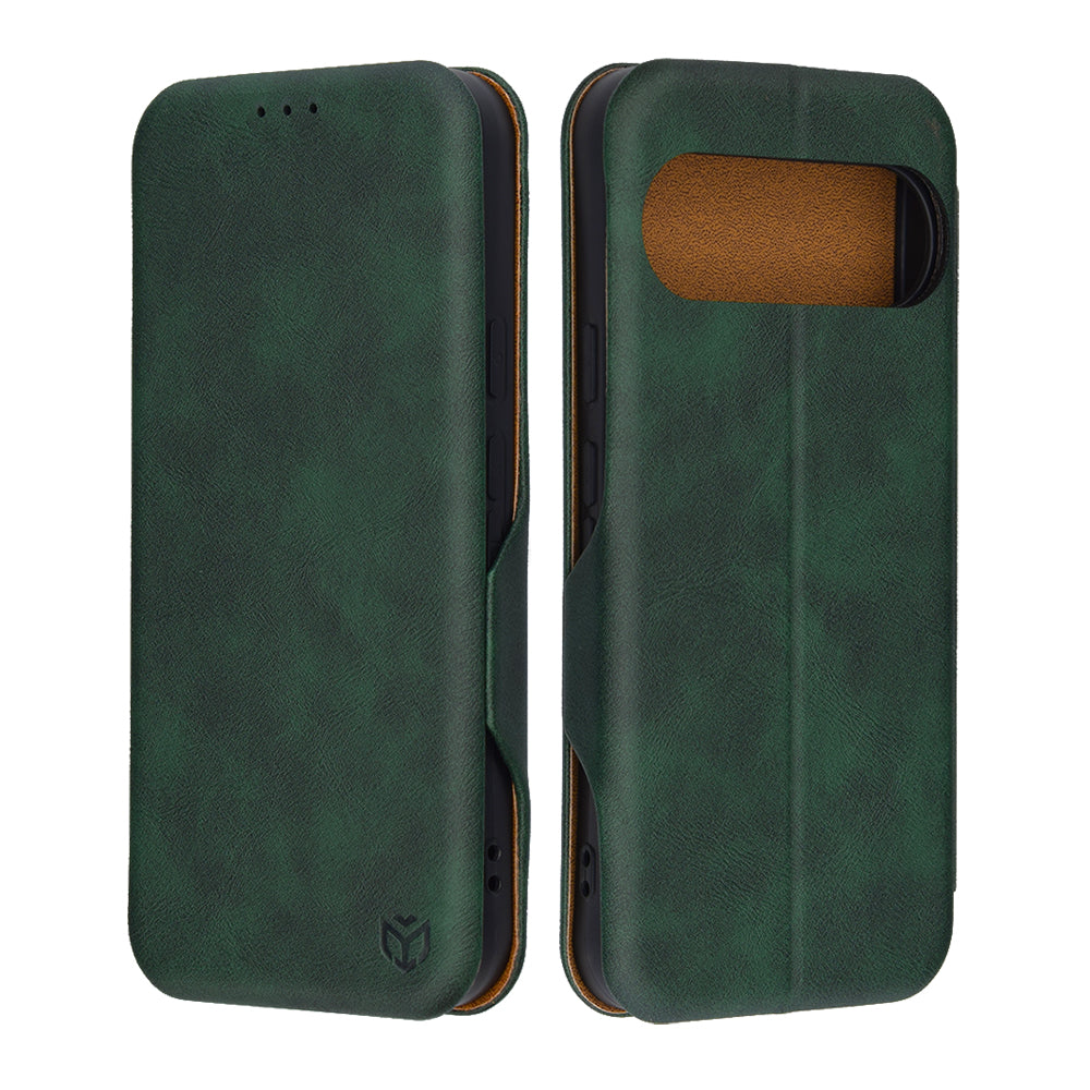 Deksel for Google Pixel 10 Pro / 10, Techsuit, Safe Wallet Plus, Grønn