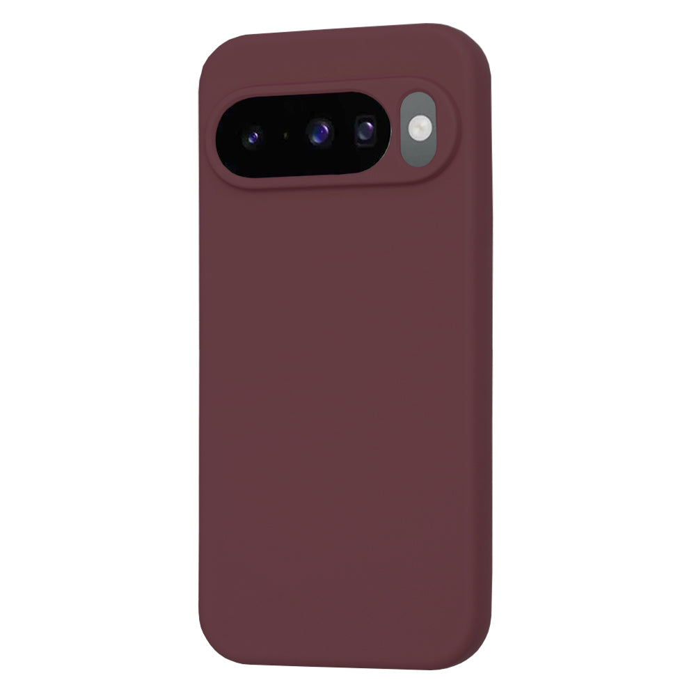 Deksel for Google Pixel 10 Pro / 10, Techsuit, SoftFlex, Kirsebærrød