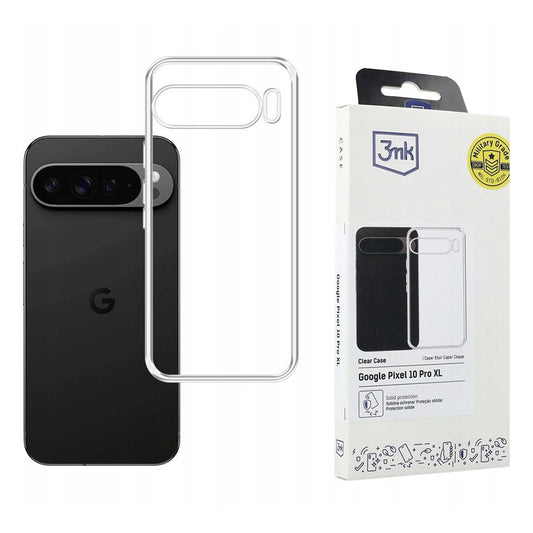 Deksel for Google Pixel 10 Pro XL, 3MK, Klar, Transparent