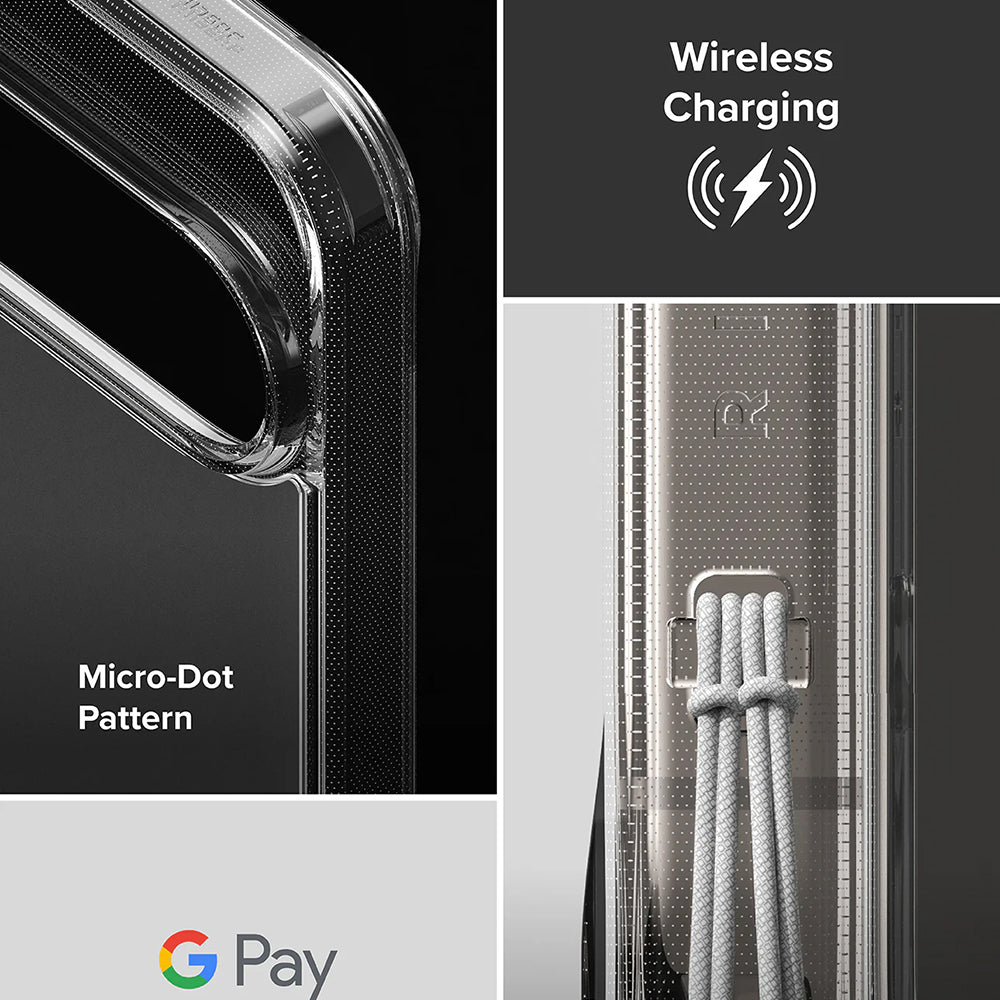 Deksel for Google Pixel 10 Pro XL, Ringke, Fusion, Frostet Transparent