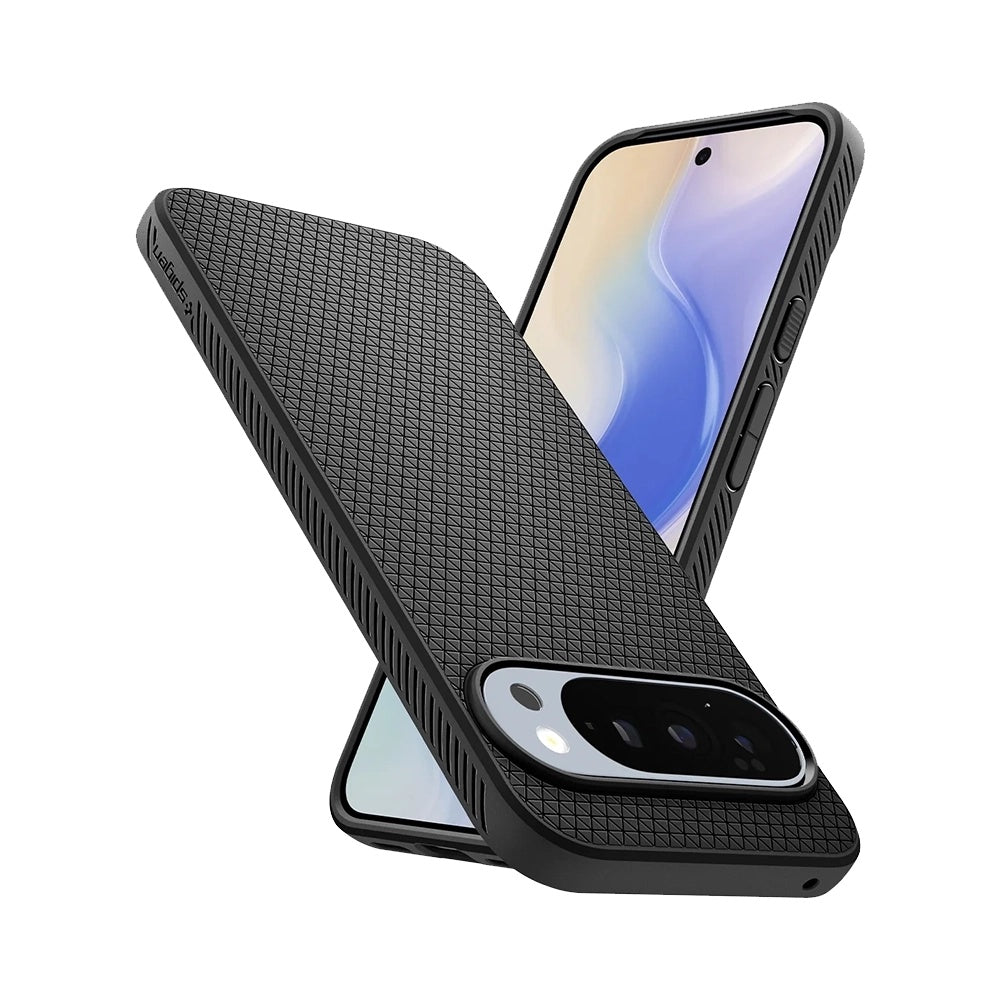 Deksel for Google Pixel 10 Pro XL, Spigen, Liquid Air, Matt Svart ACS09737