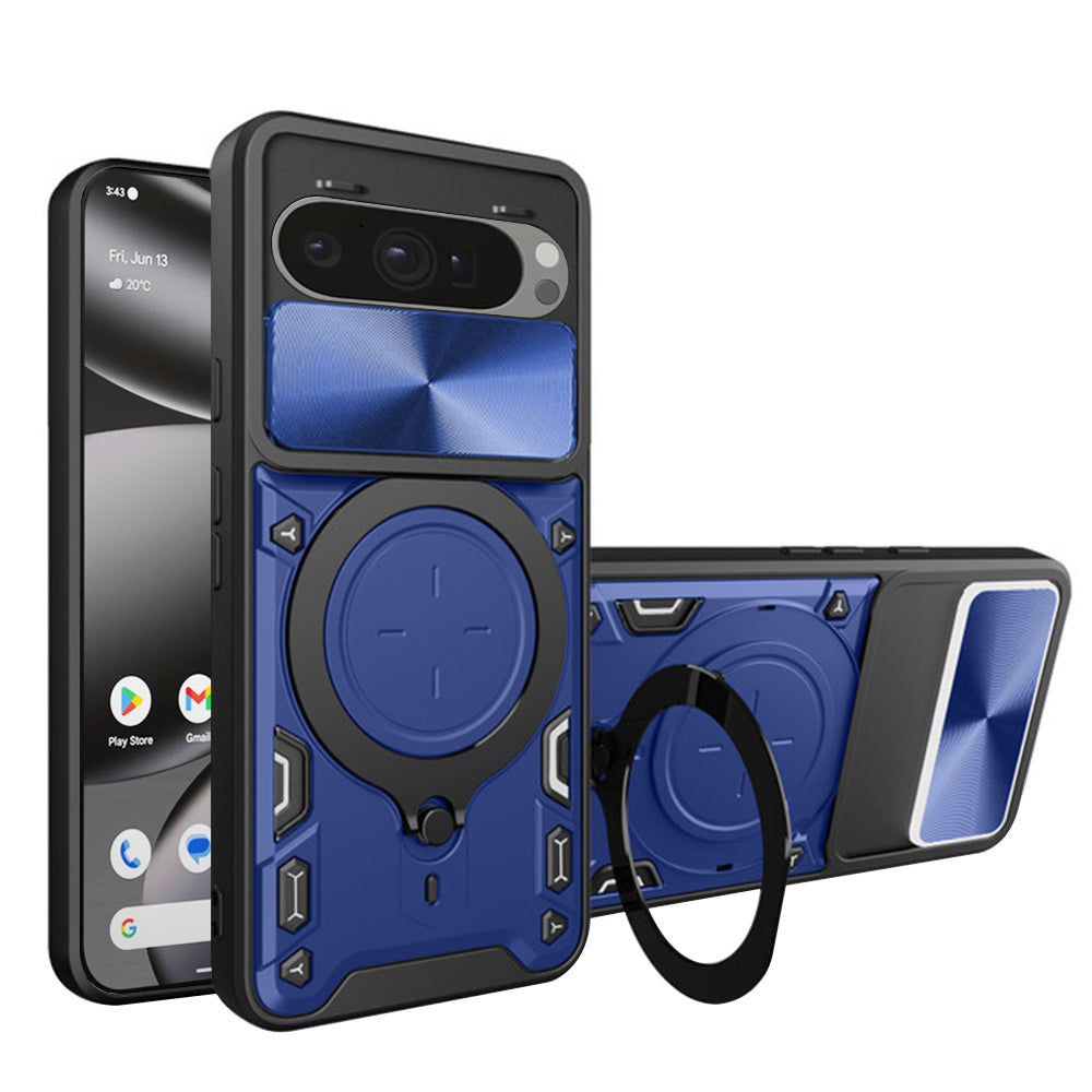 Deksel for Google Pixel 10 Pro XL, Techsuit, CamGuard Pro, Blå