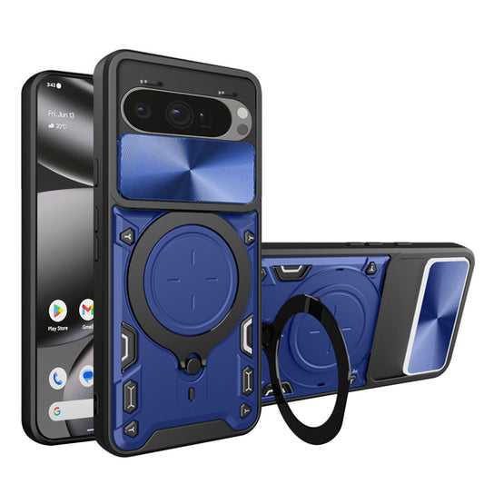 Deksel for Google Pixel 10 Pro XL, Techsuit, CamGuard Pro, Blå