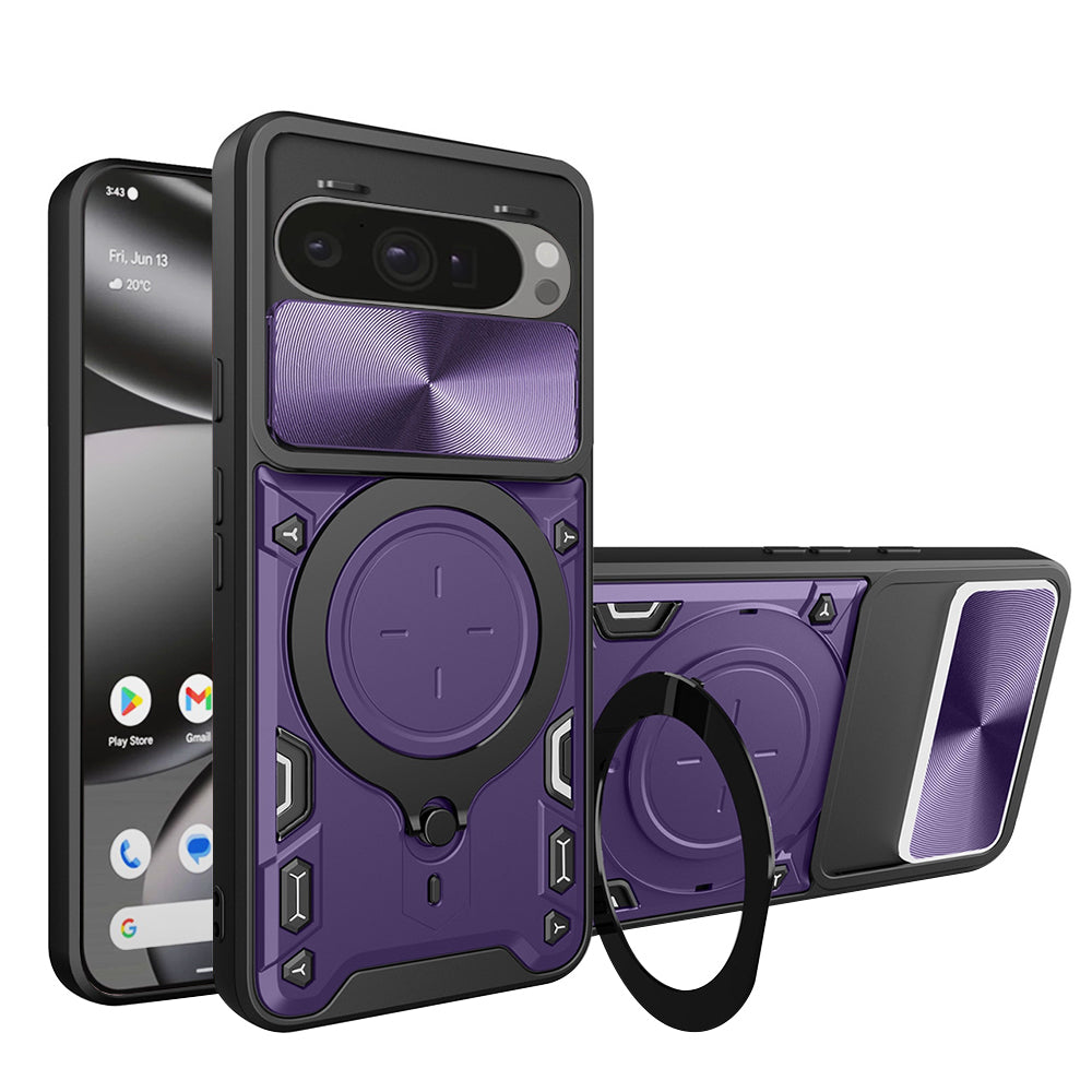 Deksel for Google Pixel 10 Pro XL, Techsuit, CamGuard Pro, Lilla