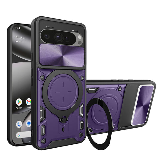 Deksel for Google Pixel 10 Pro XL, Techsuit, CamGuard Pro, Lilla