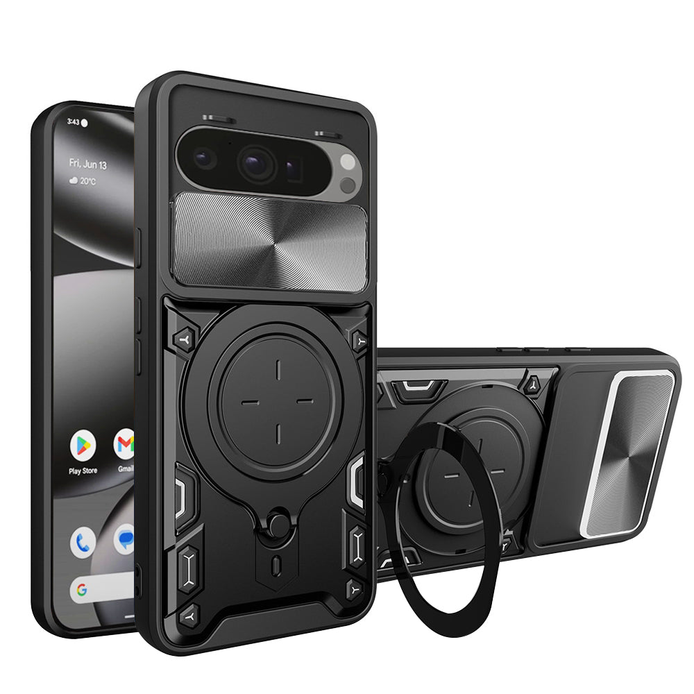 Deksel for Google Pixel 10 Pro XL, Techsuit, CamGuard Pro, Svart