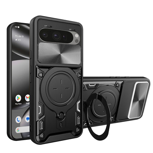 Deksel for Google Pixel 10 Pro XL, Techsuit, CamGuard Pro, Svart