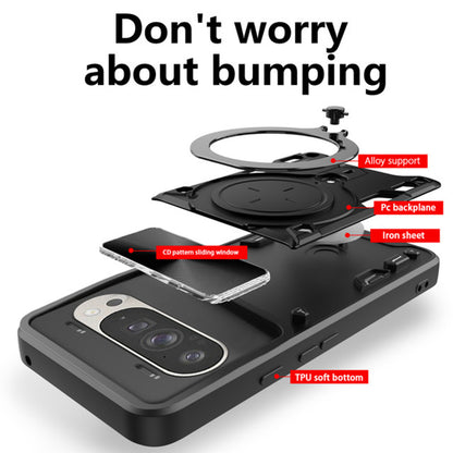 Deksel for Google Pixel 10 Pro XL, Techsuit, CamGuard Pro, Svart