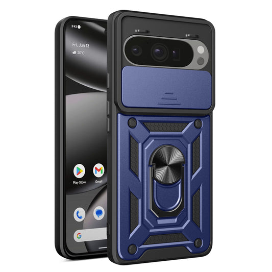 Deksel for Google Pixel 10 Pro XL, Techsuit, CamShield, Blå