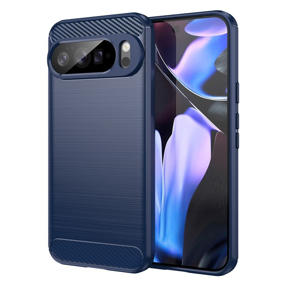 Deksel for Google Pixel 10 Pro XL, Techsuit, Karbon, Blå