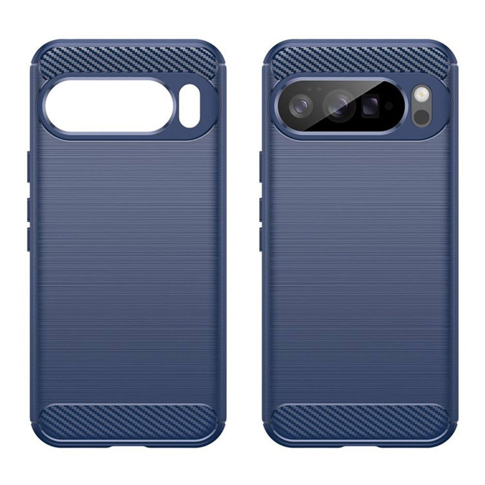 Deksel for Google Pixel 10 Pro XL, Techsuit, Karbon, Blå