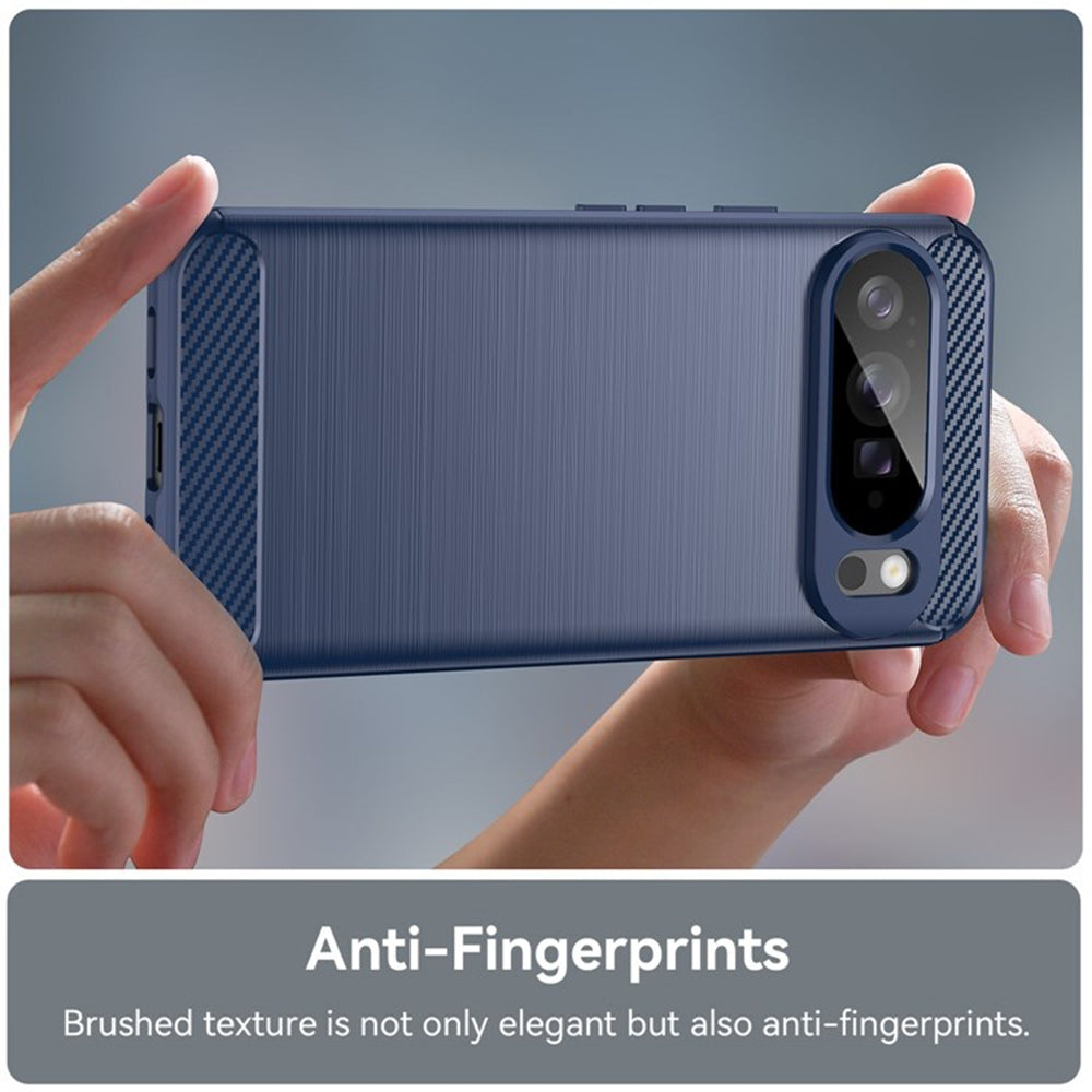 Deksel for Google Pixel 10 Pro XL, Techsuit, Karbon, Blå