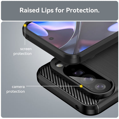 Deksel for Google Pixel 10 Pro XL, Techsuit, Karbon, Svart