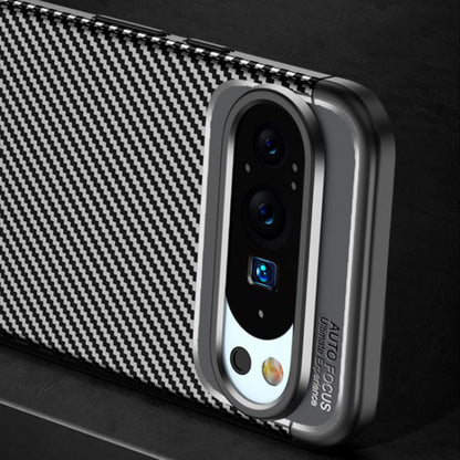 Deksel for Google Pixel 10 Pro XL, Techsuit, CarbonFiber, Svart