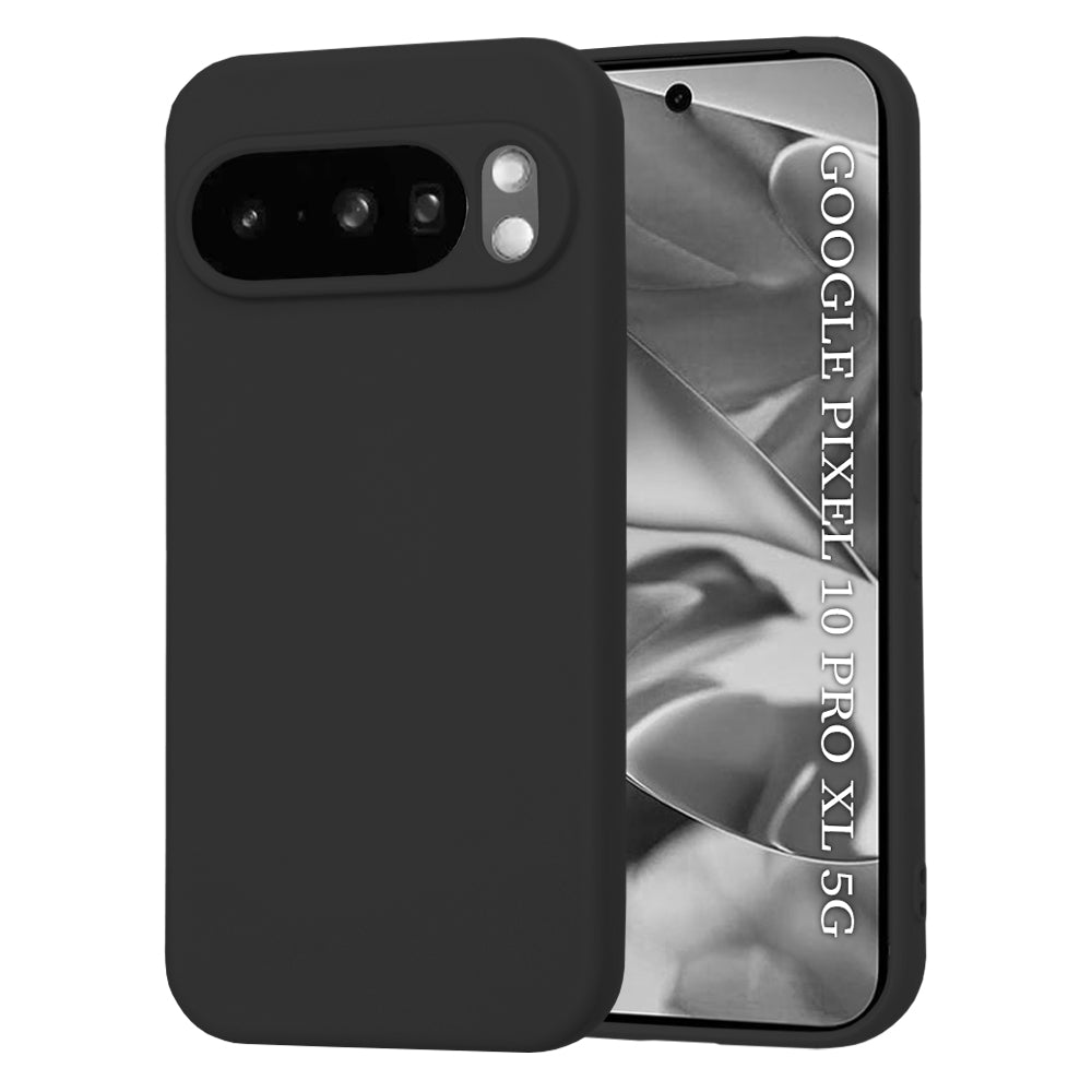 Deksel for Google Pixel 10 Pro XL, Techsuit, SoftFlex, Svart