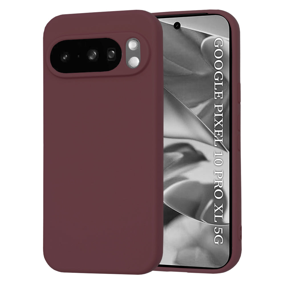 Deksel til Google Pixel 10 Pro XL, Techsuit, SoftFlex, Burgunder