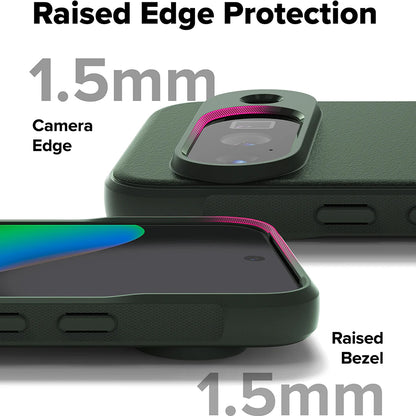 Deksel for Google Pixel 10, Ringke, Onyx, Mørkegrønn
