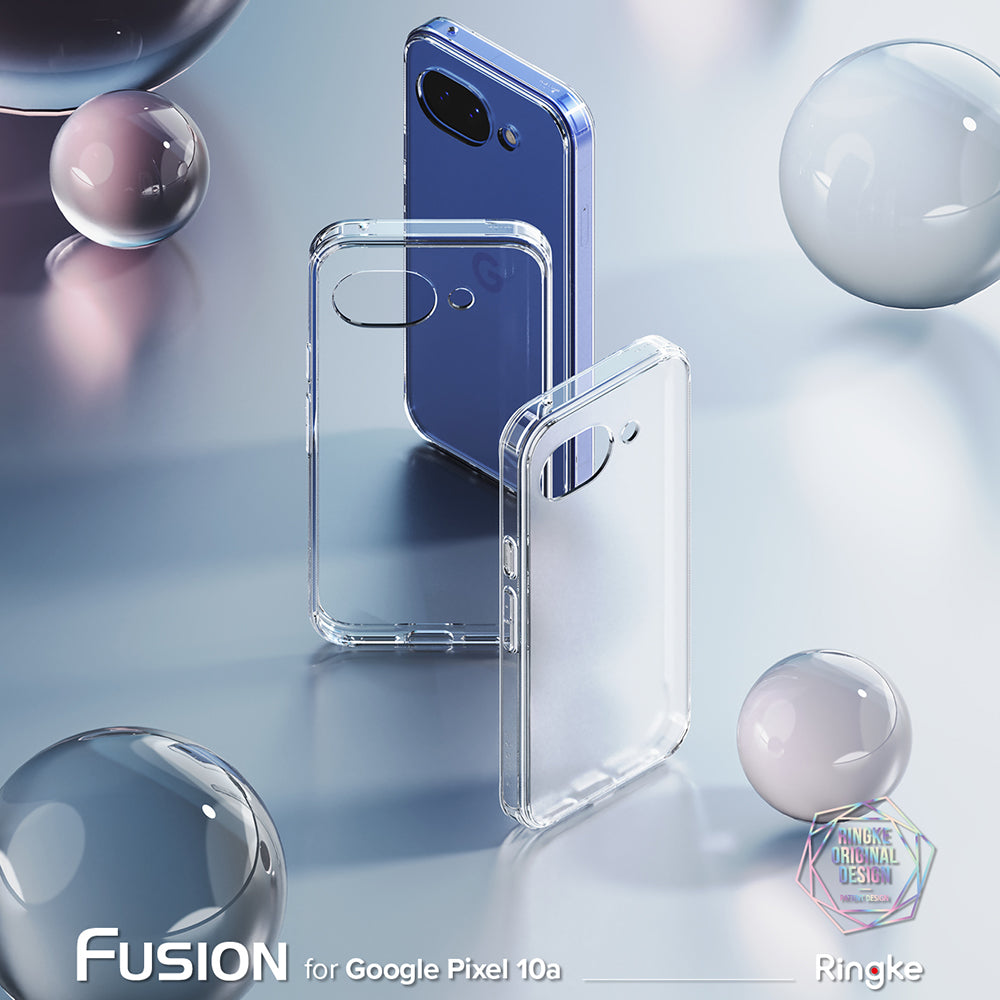 Deksel for Google Pixel 10a, Ringke, Fusion, Matt Transparent