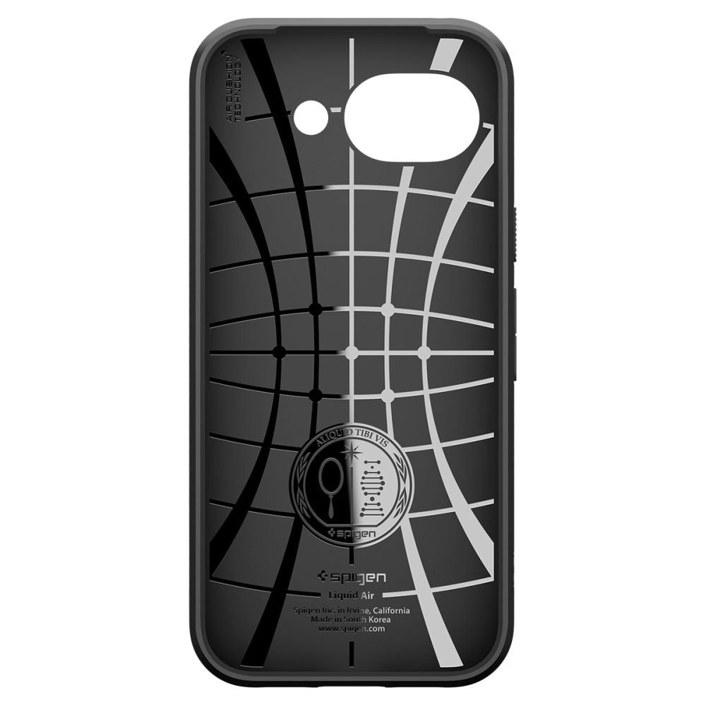 Deksel for Google Pixel 10a, Spigen, Liquid Air, Matt Svart ACS11285