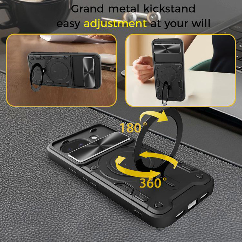 Deksel for Google Pixel 10a, Techsuit, CamGuard Pro, Blå