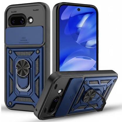 Deksel for Google Pixel 10a, Techsuit, CamShield, Blå