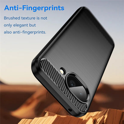Deksel for Google Pixel 10a, Techsuit, Karbon, Svart