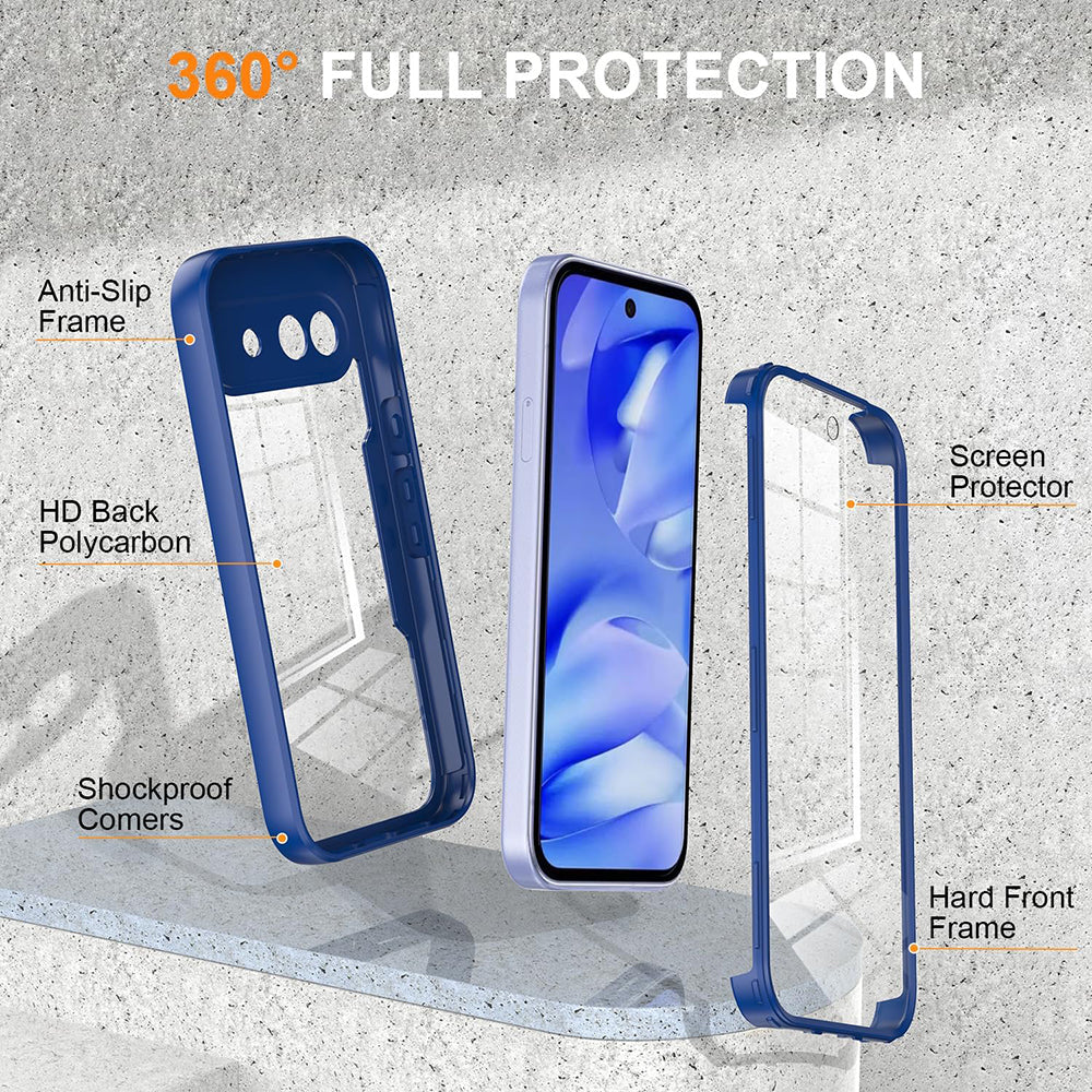 Deksel for Google Pixel 10a, Techsuit, ColorVerse 360, Blå