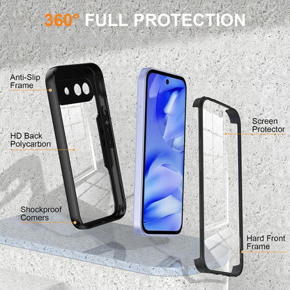 Deksel for Google Pixel 10a, Techsuit, ColorVerse 360, Svart