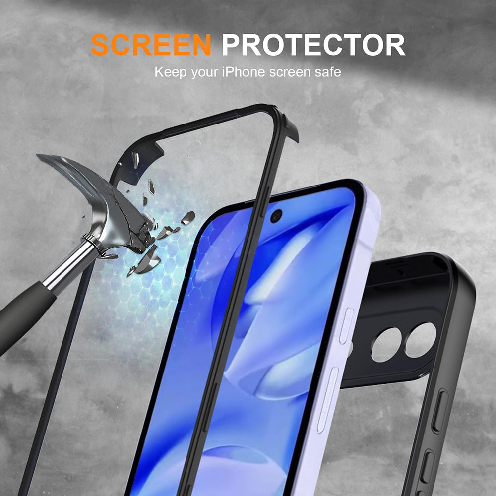 Deksel for Google Pixel 10a, Techsuit, ColorVerse 360, Svart