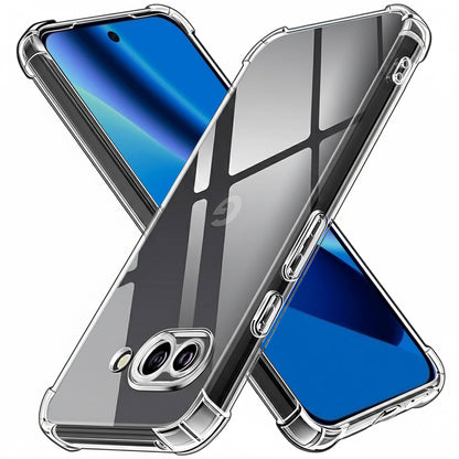 Deksel for Google Pixel 10a, Techsuit, Shockproof Clear, Gjennomsiktig