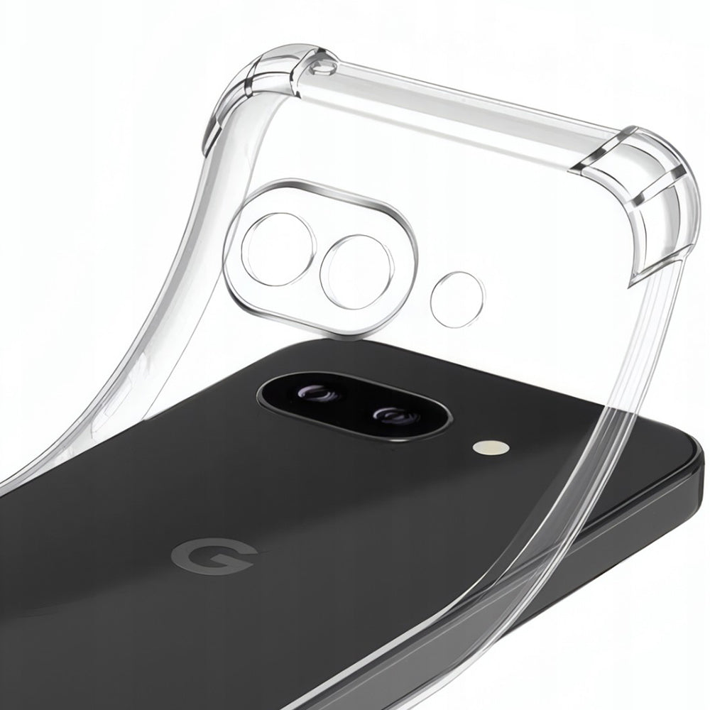 Deksel for Google Pixel 10a, Techsuit, Shockproof Clear, Gjennomsiktig