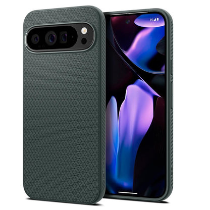 Deksel for Google Pixel 9 Pro XL, Spigen, Liquid Air, Grønn ACS07717
