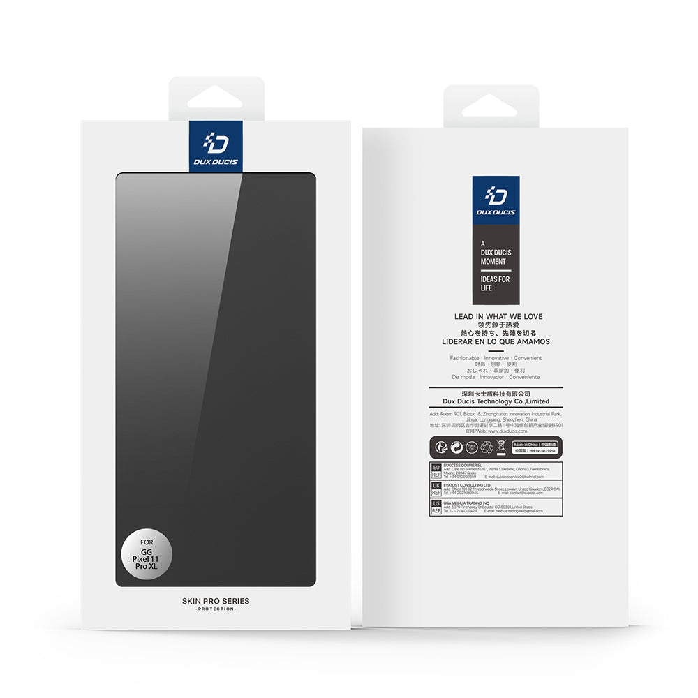 Deksel for Google Pixel 11 Pro, DUX DUCIS, Skin Pro, Svart